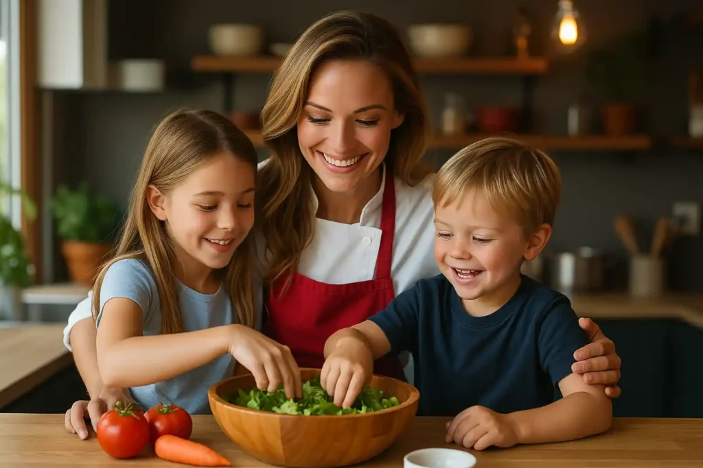 chef Emelia children